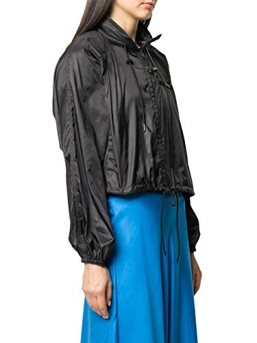 Kenzo Luxury Fashion FA52BL10156699 - Chaqueta de nailon para mujer, color negro Negro M