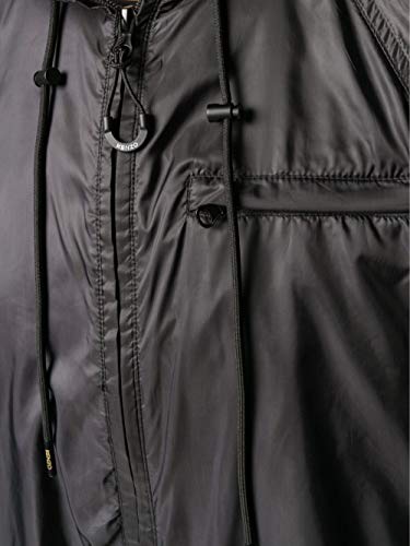 Kenzo Luxury Fashion FA52BL10156699 - Chaqueta de nailon para mujer, color negro Negro M