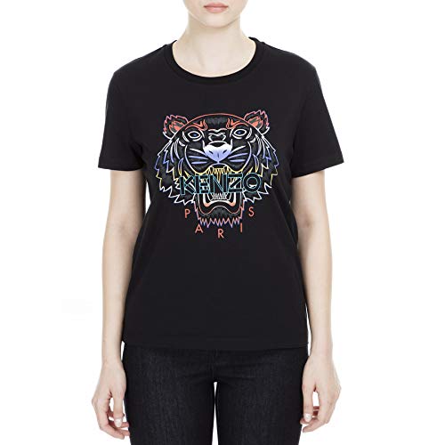 Kenzo T-SHIRTGRADIENT Tigre NERA - L