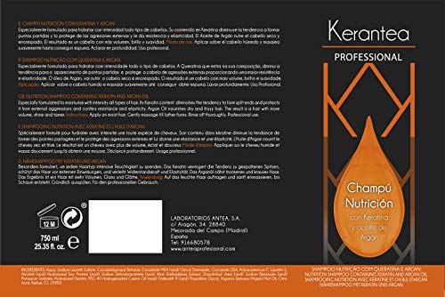 Kerantea Champú Nutrición XXL 750 ml