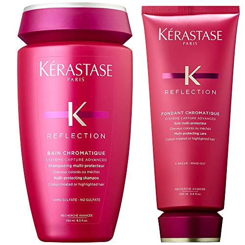 Kerastase Reflection Bain Chromatique 8 oz & Fondant Chromatique 6 oz Duo