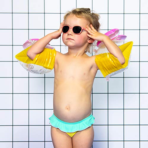 KI et la Wazz - Gafas de sol para bebé y niño, 1 a 4 años Pamplemousse 12-24 meses