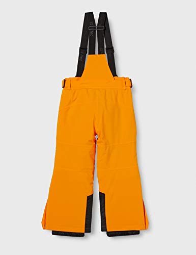 Killtec Gandara Jr Pantalón Funcional con Peto Desmontable, paranieves y protección en los Bajos, Niñas, Melocotón Claro, 152