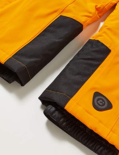 Killtec Gandara Jr Pantalón Funcional con Peto Desmontable, paranieves y protección en los Bajos, Niñas, Melocotón Claro, 152