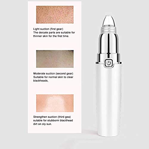 KiMiLIKE Espinilla Removedor Aspiradora Limpiador Batería Operado Poro Limpiador Espinilla Eliminar Herramienta Acné Extractor Facial Limpiador Succión Herramientas Kit