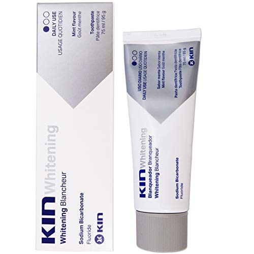 Kin Progressive Whitening Pasta Dental ~ con Bicarbonato de Sodio, Elimina Manchas