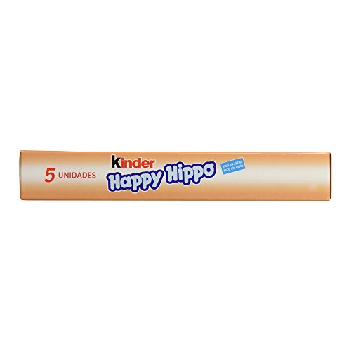 Kinder - Happy Hippo - Barritas de Chocolate - 5 unidades x 20.7 g