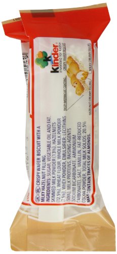 Kinder Happy Hippo Milk and Hazelnut Biscuit 20 g (Pack of 28)