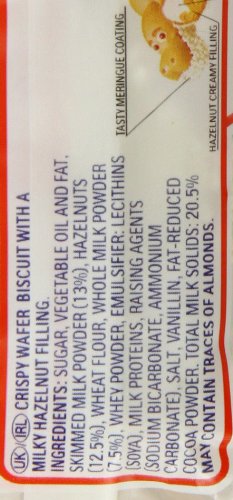 Kinder Happy Hippo Milk and Hazelnut Biscuit 20 g (Pack of 28)