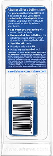 King of shaves rasieröl Sensitive – para pieles sensibles, 15 ml