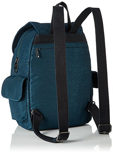 Kipling - City Pack S, Mochilas Mujer, Grün (Deep Teal), 27x33.5x19 cm (B x H T)