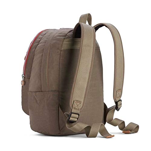 Kipling CLAS CHALLENGER, Mochila para Mujer, Marrón (True Beige C), 26x36x21 cm