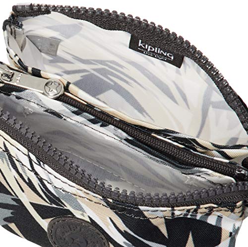 Kipling Creativity S, Cartera para Mujer, Multicolor (Urban Palm), 14.5x9.5x5 cm