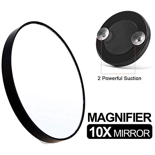 Kit removedor de puntos negros con 10 espejos, pinzas profesionales para acné y acné para quitar puntos blancos, espinillas