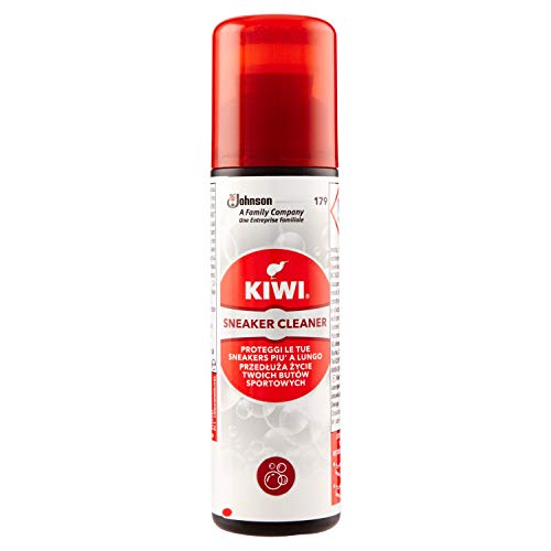Kiwi Sneaker Cleaner - Espuma limpiadora para limpieza en seco de zapatos, 75 ml