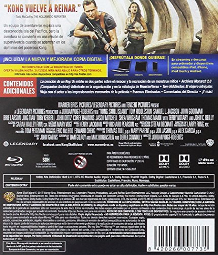 Kong: La Isla Calavera Blu-Ray [Blu-ray]