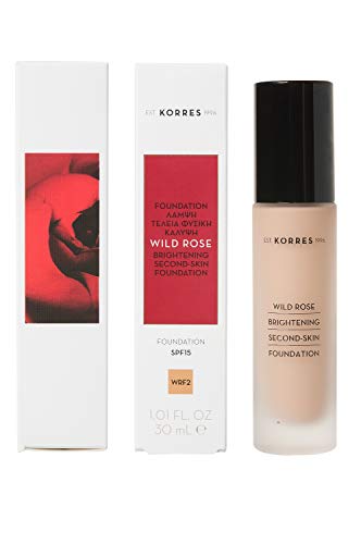 Korres Wild Rose WRF2 - Base de maquillaje (30 ml)
