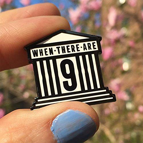 KPTKP Ruth Bader Ginsburg Pin I Dissent RBG, Insignia de Broche/Insignia de Justicia Femenina con Diferentes Opiniones, 3 Piezas