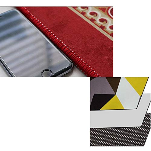 Kunsen Alfombras Gaming Alfombra Blanco Gris Rayas Irregulares diseño Sala de Estar Mesa de café Alfombra Suave Alfombra Habitacion Niño Alfombras Puerta Entrada Blanco Los 100X160CM