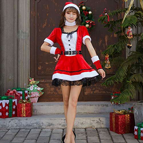 Kviklo - Vestido de Navidad para mujer