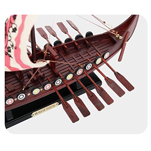 Kw-tool Barco Rompecabezas, Herramientas de construcción Modelo de Barco Modelo de Barco Modelo ensamblado Drakkar oseberg Modelo de Vela niños