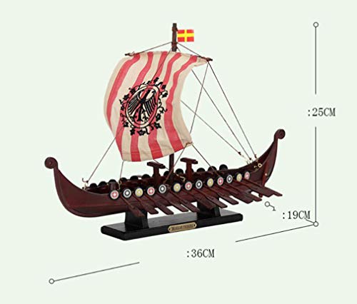 Kw-tool Barco Rompecabezas, Herramientas de construcción Modelo de Barco Modelo de Barco Modelo ensamblado Drakkar oseberg Modelo de Vela niños
