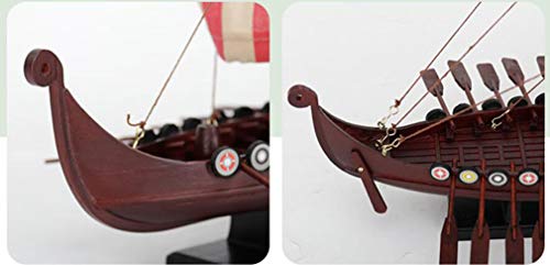 Kw-tool Barco Rompecabezas, Herramientas de construcción Modelo de Barco Modelo de Barco Modelo ensamblado Drakkar oseberg Modelo de Vela niños