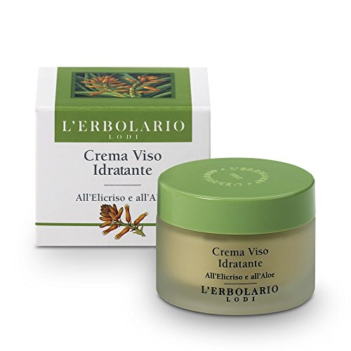 L 'erbolario Humedad Crema con Flores de paja y Aloe Vera, 1er Pack (1 x 50 ml)