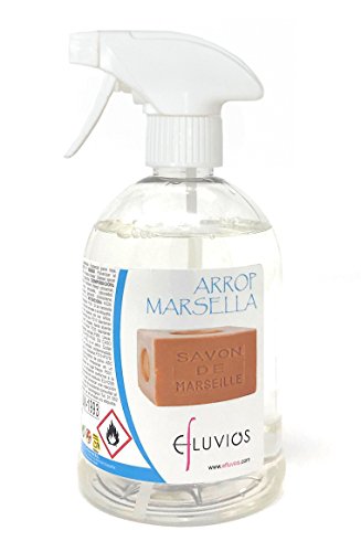 LA CORBERANA Ambientador para Ropa - Desodorante Textil - Pack (500 ml Flor de Loto+ 500 ml Jabón de Marsella)