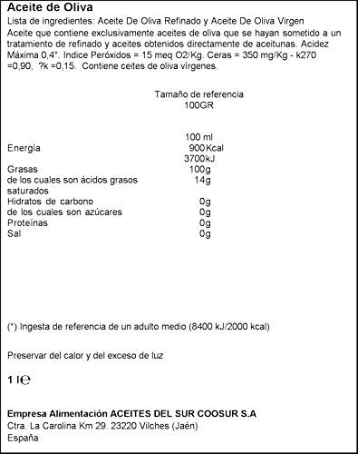 La Española - Aceite De Oliva Suave (0,4°) 1 L Pet