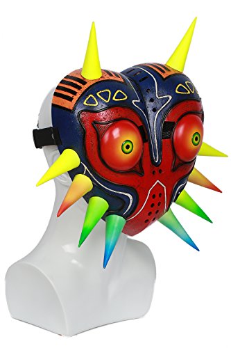 La Leyenda de Zelda Majora Mask Máscara Impresión 3D Personalizada Casco Cosplay Disfraz Costume Accesorio Colección Carnaval Halloween Resina Regalo Unisex para Fans de Juego