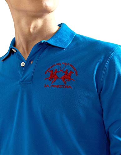 La Martina Milo Polo, Azul (Blue Scotland 07015), Small para Hombre