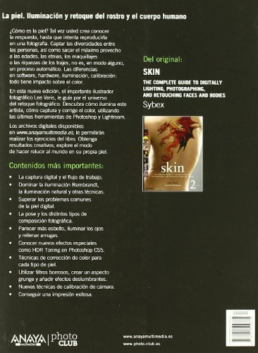 La piel. Iluminación y retoque del rostro y el cuerpo humano (Photoclub)