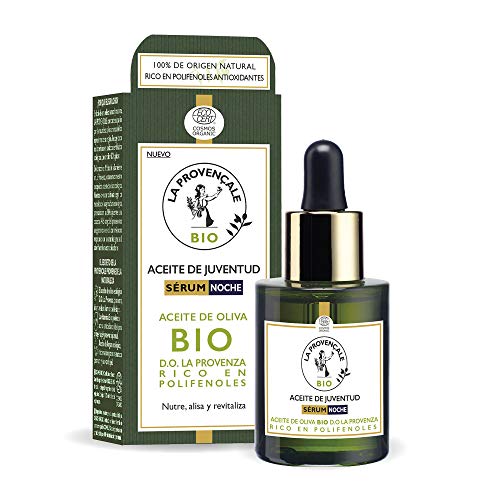La Provençale Bio Aceite Sérum de Noche Antiedad con Aceite de Oliva Bio - 30 ml