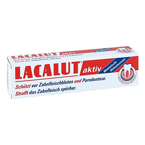 Lacalut Pasta de dientes activa, Envase de 1 (1 x 100 ml)