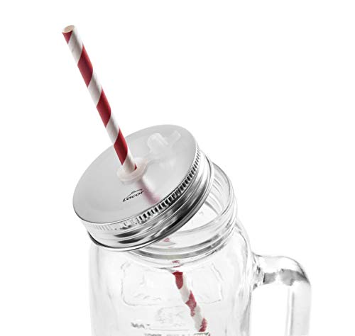 Lacor 69386 - Batidora personal MIX & GO con jarra de cristal de 500 ml, Libre de BPA, 350 W