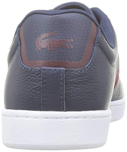Lacoste Carnaby EVO 319 1 SMA, Zapatillas para Hombre, Azul (Nvy/Dk Red 5a5), 42 EU