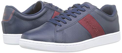 Lacoste Carnaby EVO 319 1 SMA, Zapatillas para Hombre, Azul (Nvy/Dk Red 5a5), 42 EU