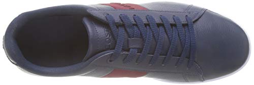 Lacoste Carnaby EVO 319 1 SMA, Zapatillas para Hombre, Azul (Nvy/Dk Red 5a5), 42 EU