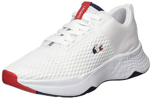 Lacoste Court-Drive 0120 3 SMA, Zapatillas para Hombre, Wht Nvy Red, 41 EU