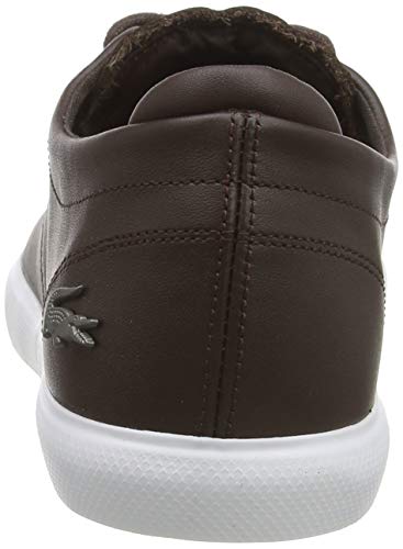 Lacoste ESPARRE BL 1 CMA, Zapatillas para Hombre, Marrón (Dark Brown/White), 40 EU