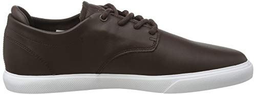 Lacoste ESPARRE BL 1 CMA, Zapatillas para Hombre, Marrón (Dark Brown/White), 40 EU