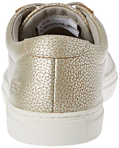 Lacoste L.12.12 319 1 Cfa, Zapatillas para Mujer, Gris (Grey/Off White 1e7), 36 EU