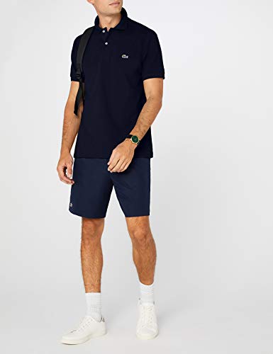 Lacoste L1212 Camiseta Polo, Azul (Marine), XL para Hombre