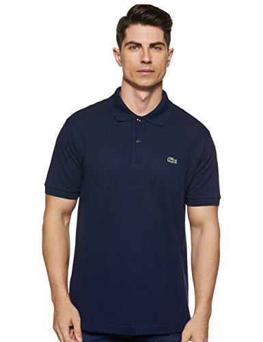 Lacoste L1212 Camiseta Polo, Azul (Marine), XL para Hombre