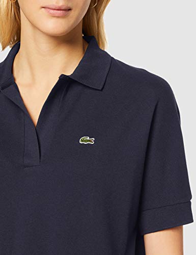 Lacoste PF0504 Polo, Azul (Marine), X-Small para Mujer