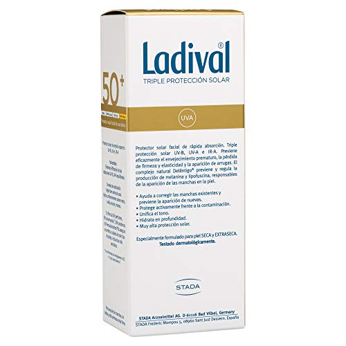 Ladival Protector Solar Facial Anti Manchas - FPS 50+, 50 ml