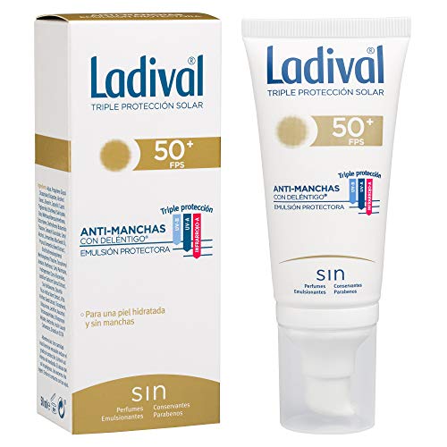 Ladival Protector Solar Facial Anti Manchas - FPS 50+, 50 ml