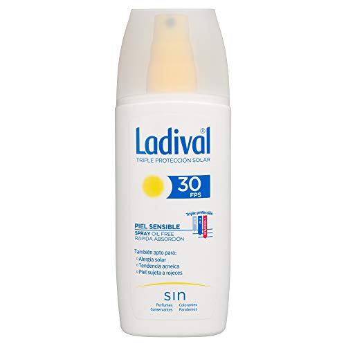 Ladival Protector Solar Piel Sensible - Spray - FPS 30, 150 ml