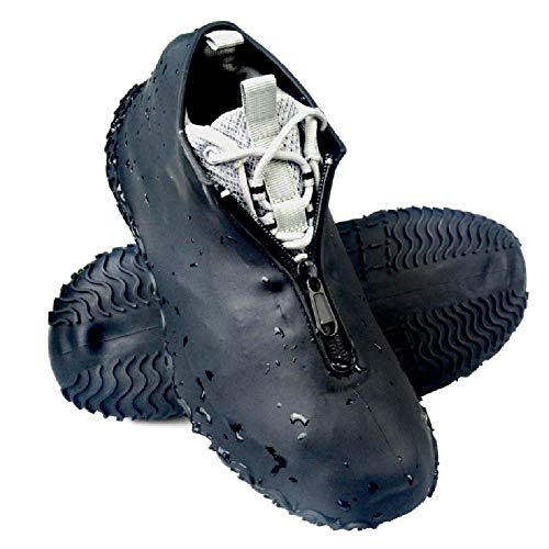 Lady of Luck Funda Impermeable de Silicona para La Lluvia, Prueba de Agua de Lluvia Nieve Zapatos Cubiertas del Zapato Fundas Impermeables